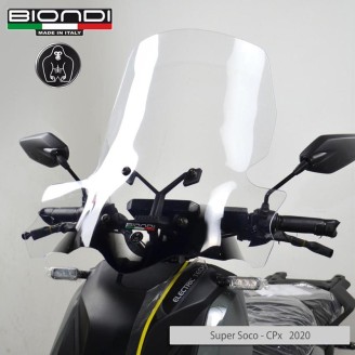 Windscreen Supersoco Cpx for SUPER SOCO CPX 20- Windshields and Fairings BIONDI