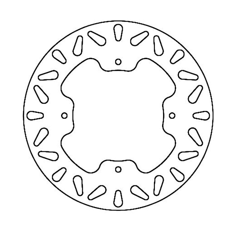 Disco Freno Honda Nx-Xr-Slrpost. per HONDA : 650 FMX 58 650 NX Dominator 934 650 SLR 98 650 Vigor 992 250 XLR R Baja 90 250 XLR R Baja 91- Discos de freno Ferodo