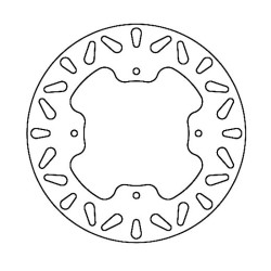 Disco Freno Honda Nx-Xr-Slrpost. per HONDA : 650 FMX 58 650 NX Dominator 934 650 SLR 98 650 Vigor 992 250 XLR R Baja 90 250 XLR R Baja 91- Discos de freno Ferodo