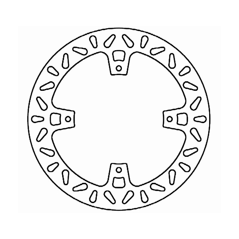 Disco Freno Honda CRF230 04-10ANT. per HONDA XLR 250 R Baja 88-91 e altri modelli Disques de frein Ferodo