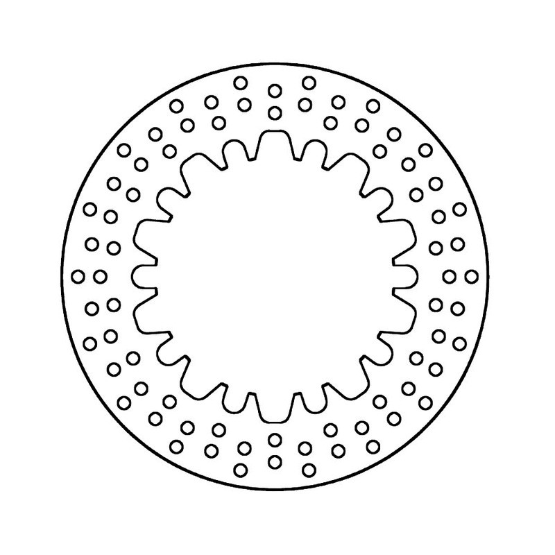 Disco Freno Bmw R 65/80/100 per BMW K75 750 84-96 e altri modelli Discos de freno Ferodo