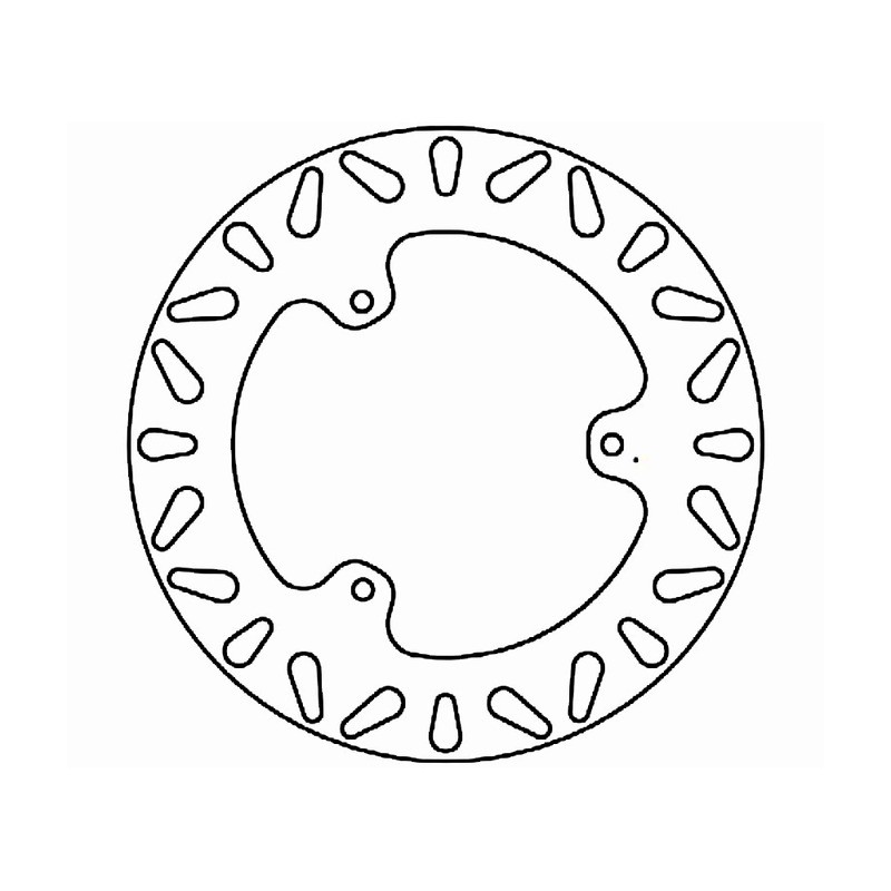 Disco Freno FMD0100R per HUSQVARNA : 65 CR 14 e altri modelli Disques de frein Ferodo