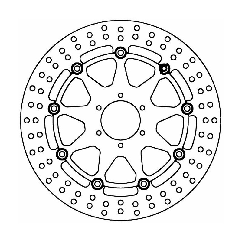 Brake Disc FMD0137RX for HONDA Hornet CB600 00-06 Brake Discs Ferodo