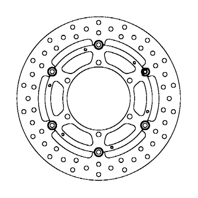 Disco Freno FMD0206RF per BMW R850 R 94-03 e altri modelli Disques de frein Ferodo
