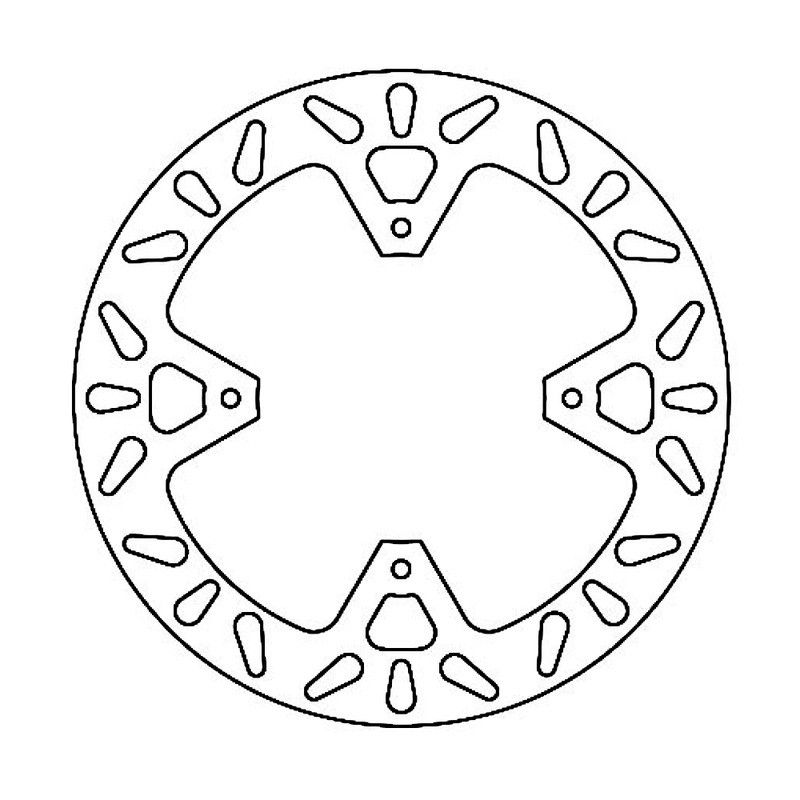 Disco Freno FMD0216R per HONDA : 650 XR R 07 Disques de frein Ferodo