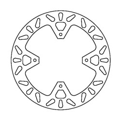 Disco Freno FMD0216R per HONDA : 650 XR R 07 Disques de frein Ferodo