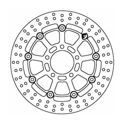 Disco Freno FMD0241RX per SUZUKI GSX-R 600/750 04-05 e altri modelli Disques de frein Ferodo