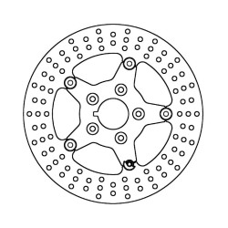 Brake Disc FMD0266RF for HARLEY DAVIDSON XL 883/00 L Sportster Low 07-13 and other model Brake Discs Ferodo