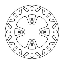 Disco Freno FMD0318R per SUZUKI Burgman 125 02-13 e altri modelli Disques de frein Ferodo