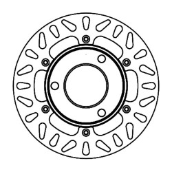 Brake Disc FMD0361R for SUZUKI : 250 AN Burgman 36 400 AN Burgman 36 Brake Discs Ferodo