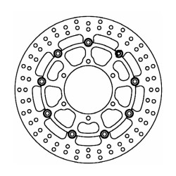 Disco Freno FMD0412RX Disques de frein Ferodo