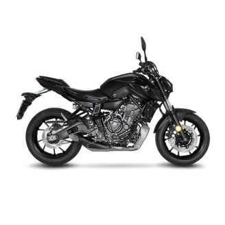Pot d'échappement supplémentaire Slip-On Yamaha MT-07 14-- Tracer 700 16-23 pour YAMAHA MT-07 14- et autres modèles Accessoires d'échappement LEOVINCE