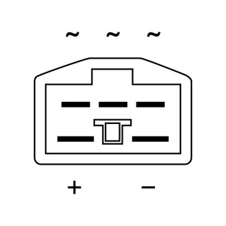 Regolatore Honda Hornet 600 98-06 per HONDA SH 125/150 01-05 e altri modelli Regolatori WAI