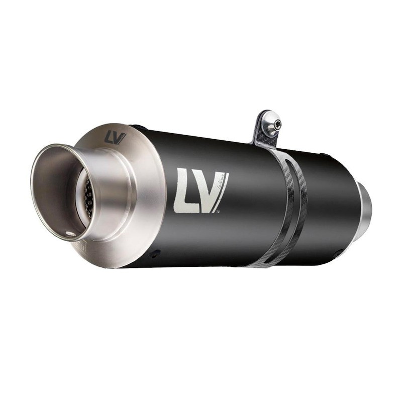 Slip-On Gp Corsa Blackkawasaki Z/Ninja 400 18-23 für KAWASAKI Z/Ninja 400 18-23 Auspuffanlagen LEOVINCE