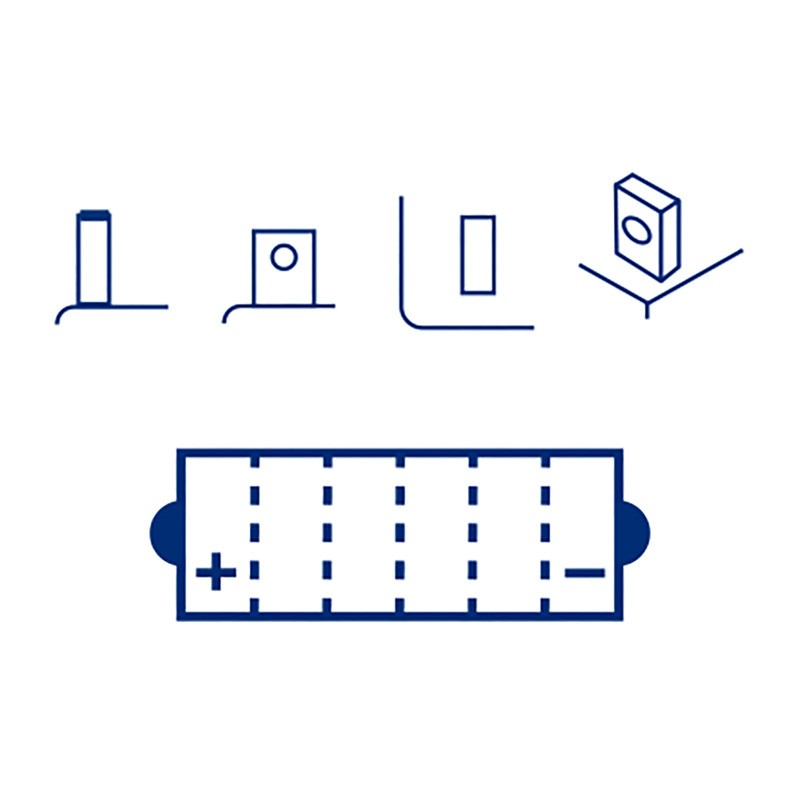 Marelli BATTERYMO60-N30-A-Sm Lead-Acid Batteries MAGNETI MARELLI
