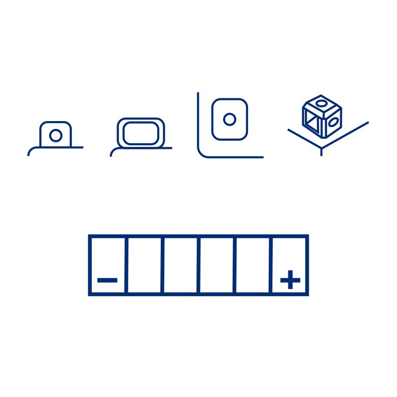 Batteria Marelli Litio MMLT1B Batterie al Litio MAGNETI MARELLI