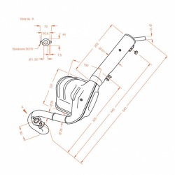 Exhaust Sitopluspeugeot Fox 50 95-01 for PEUGEOT Fox 50 95-01 Exhausts SITO