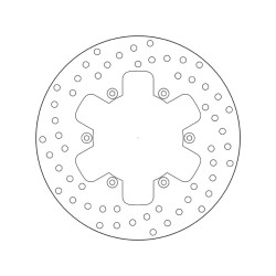 Brake Disk Brembo Serie ORO68B407C1 Brake Discs Brembo