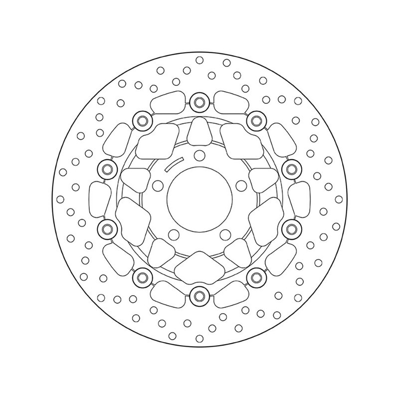 Brake Disk Brembo Serie ORO78B40820 Brake Discs Brembo