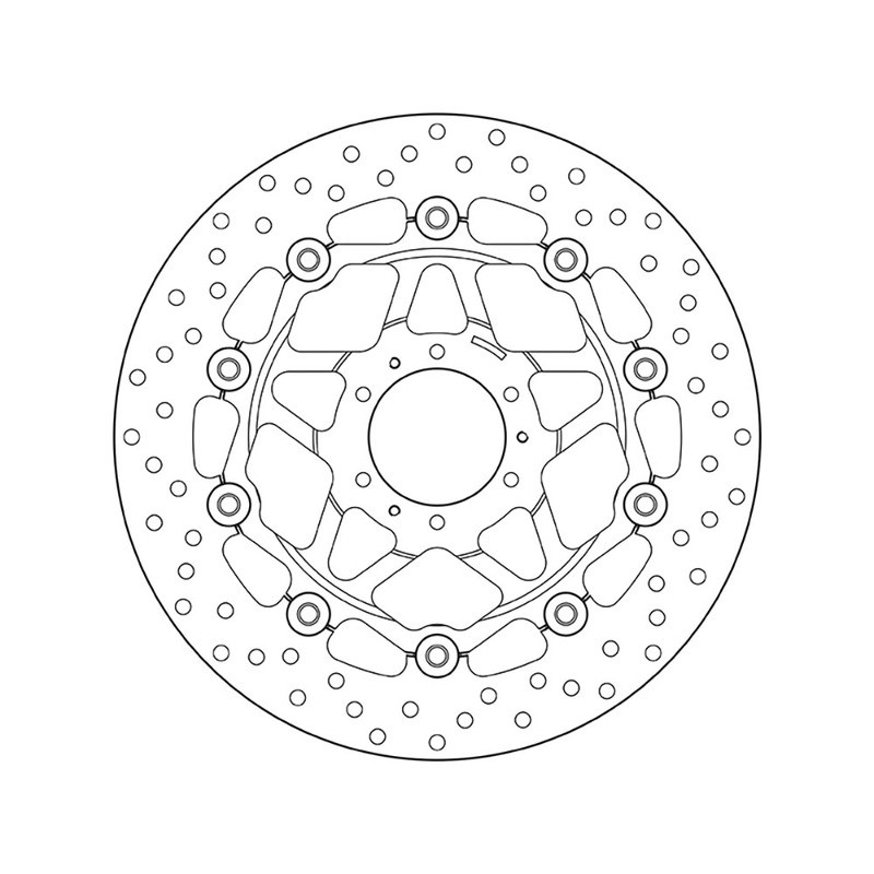 Disco Freno Brembo Serie ORO78B40825 Disques de frein Brembo