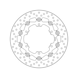 Brake Disk Brembo Serie ORO78B40830 Brake Discs Brembo