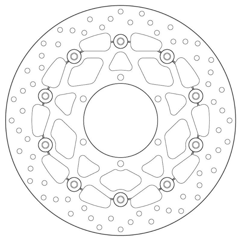 Disco Freno Brembo Serie ORO78B40884 Bremsscheiben Brembo