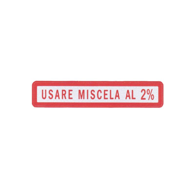 Adesivi Miscela 2% Classic 610054M003 Targhette - Scudi - Fregi Rms Classic