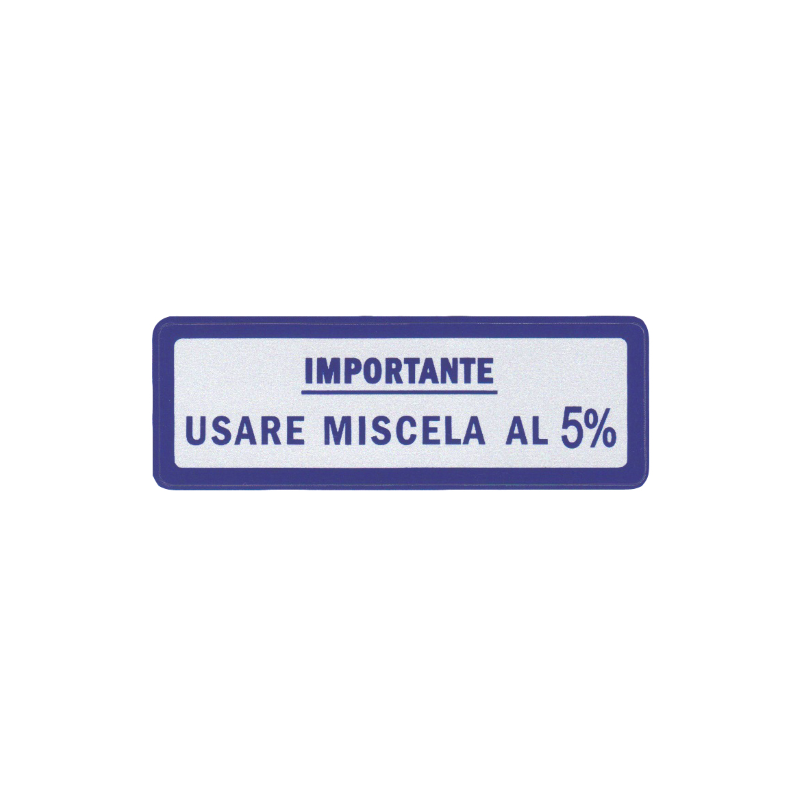 Adesivi Miscela 5% Classic 610054M001 Targhette - Scudi - Fregi Rms Classic