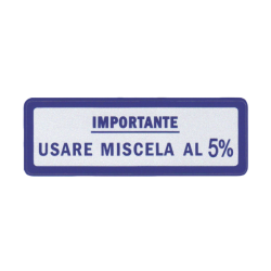 Adesivi Miscela 5% Classic 610054M001 Targhette - Scudi - Fregi Rms Classic