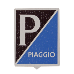 Targhetta Scudetto Rettangolare Classic Per Scudo Anteriore Piaggio 080349 Plaques nominatives - Écussons - Frises Rms Classic