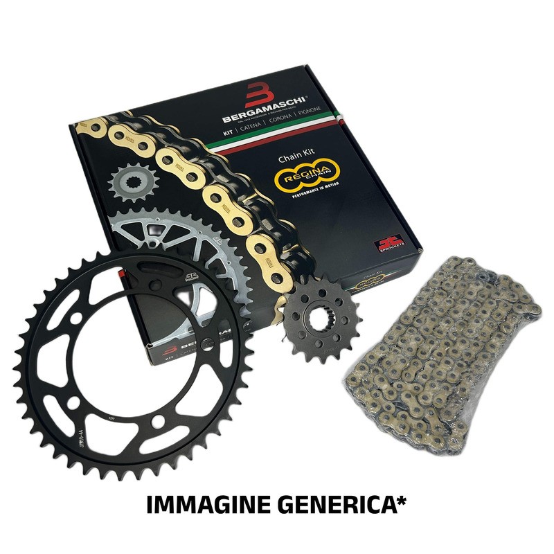 Kit Catena BETAMOTOR125 Rr Lc 4T Enduro 11-20 per BETA motor 125 Rr Lc 4T Enduro 11-20 Corone JT