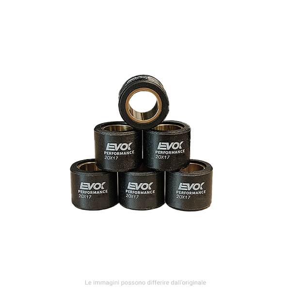 Kit rulli EVOK Iron Drive 20x17mm 11gr Rollen Evok