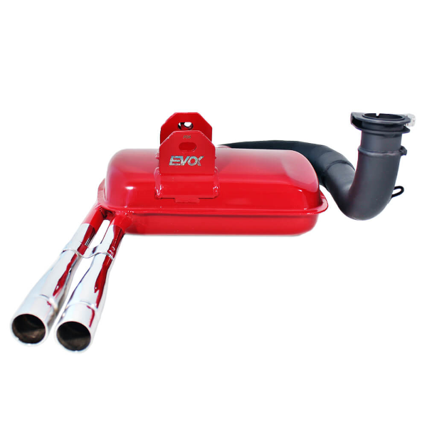 Marmitta EVOK 2.0 Racing Piaggio Vespa PX-VNB-GT-GTR-Super-150 VBA-VBB-GL-Sprint-Super 125-150cc Exhausts Evok