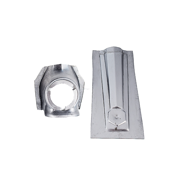 Mascherina Lamierato 3 viti Emblema Esagonale Vespa 125 GTR-TS-150 Sprint-V-Rally Sheet Metal Parts Rms Classic