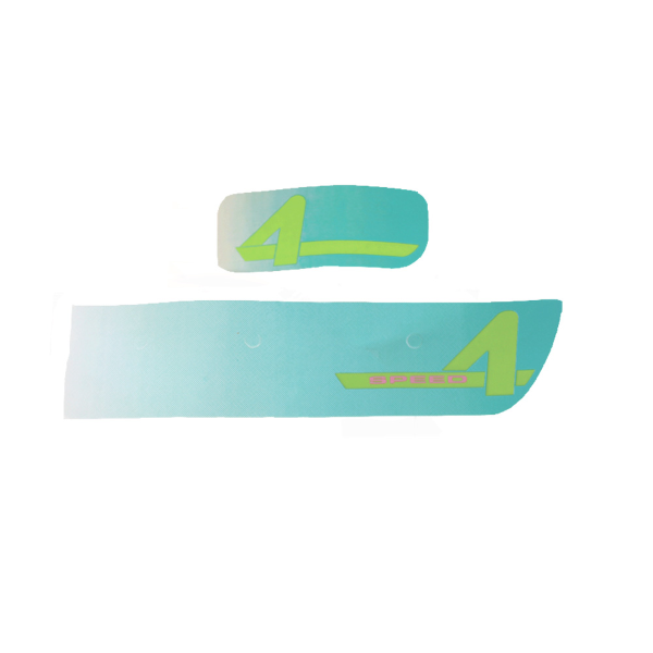 Kit Adesivi HP4 Laterali e Anteriore RMS Classic Piaggio Vespa HP 50-125 Targhette - Scudi - Fregi Rms Classic