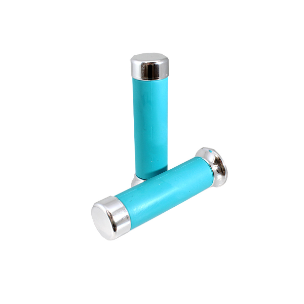Coppia Manopole Turchese con tappi cromati RMS Classic Piaggio Vespa PX 582324 Manopole Rms Classic