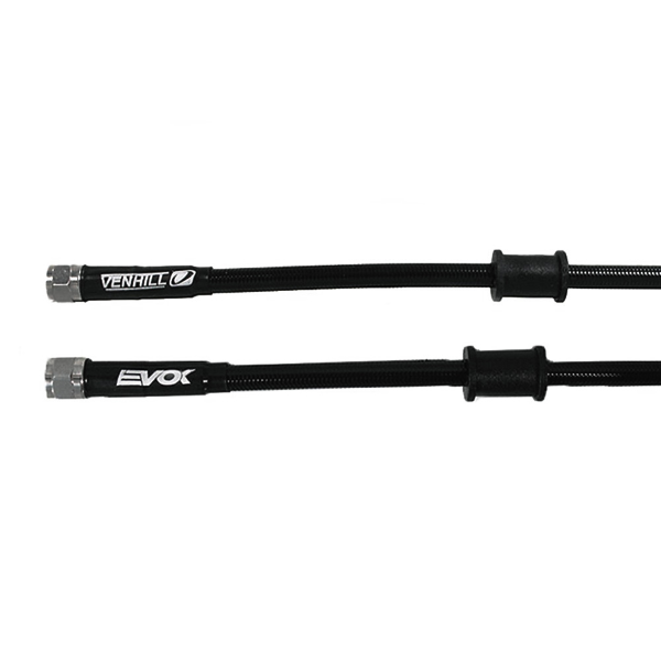 TUBO FRENO 380MM DADO GIREVOLE 1/8 BSP - NERO Kits für geflochtene Metallrohre Evok