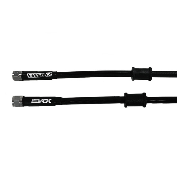 TUBO FRENO 450MM DADO GIREVOLE 1/8 BSP - NERO Kits für geflochtene Metallrohre Evok