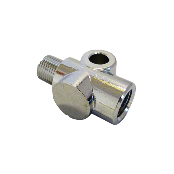 CONNETTORE IN LINEA 1/8 BSP M10x1.0, CROMATO Kit de tubos trenzados de metal Evok