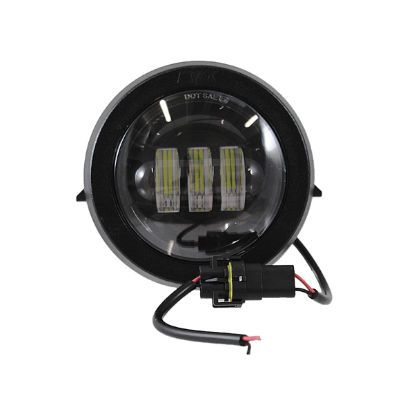 Fanale completo anteriore Iron led Fondo Nero EVOK Piaggio Vespa Pk 50-125cc S/Xl Fari e Fanali Evok