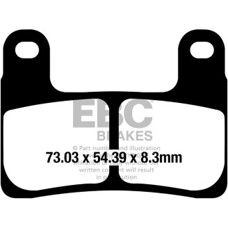 Brake Pads Gpfax Bmw S1000R/Rrsport 18-19 Front - GPFAX724HH